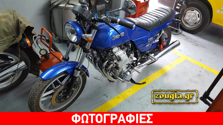 Μία σπάνια μοτοσυκλέτα (στην Ελλάδα) σκέτο έργο τέχνης…